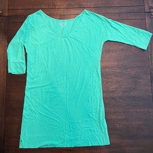 Lilly Pulitzer seafoam green women’s 3/4 sleeve dress
